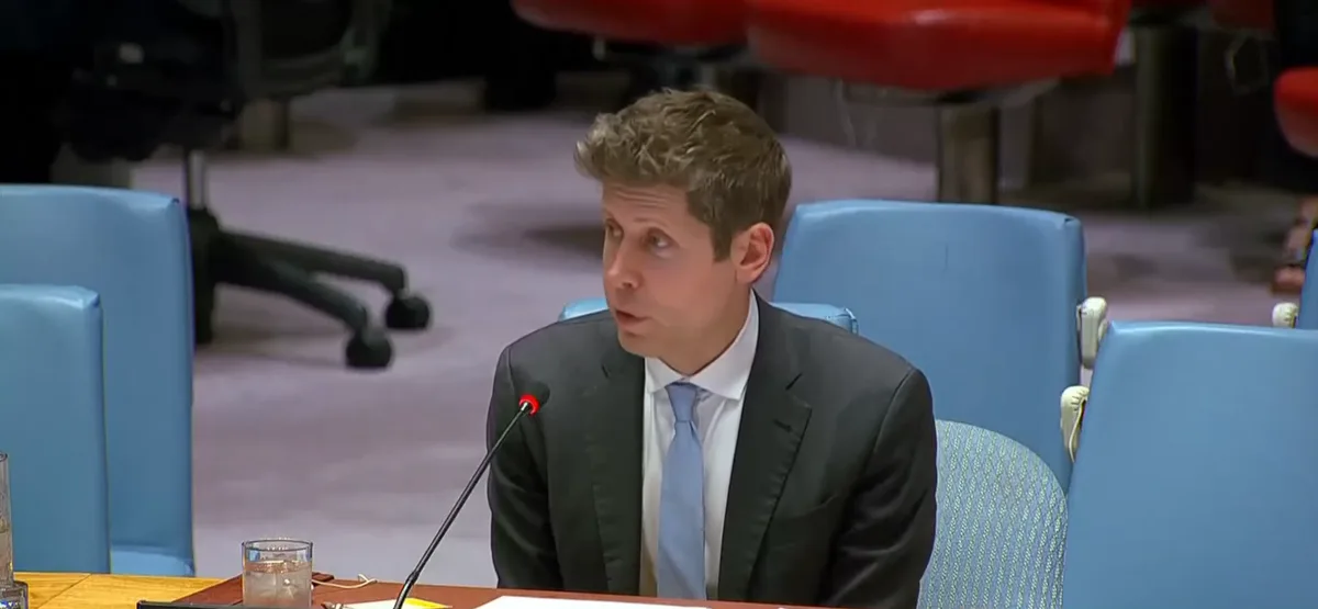 Alerta por Inteligencia Artificial en la ONU: Sam Altman, CEO de OpenAI señala graves amenazas