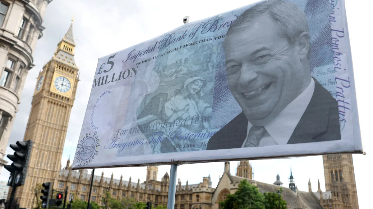 36 Millionen Pfund: Rechtspopulistische Partei Reform UK erhält Rekordspende