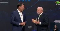 Flávio defende SUS “padrão Einstein”; Lula rebate se seria privatizar o SUS