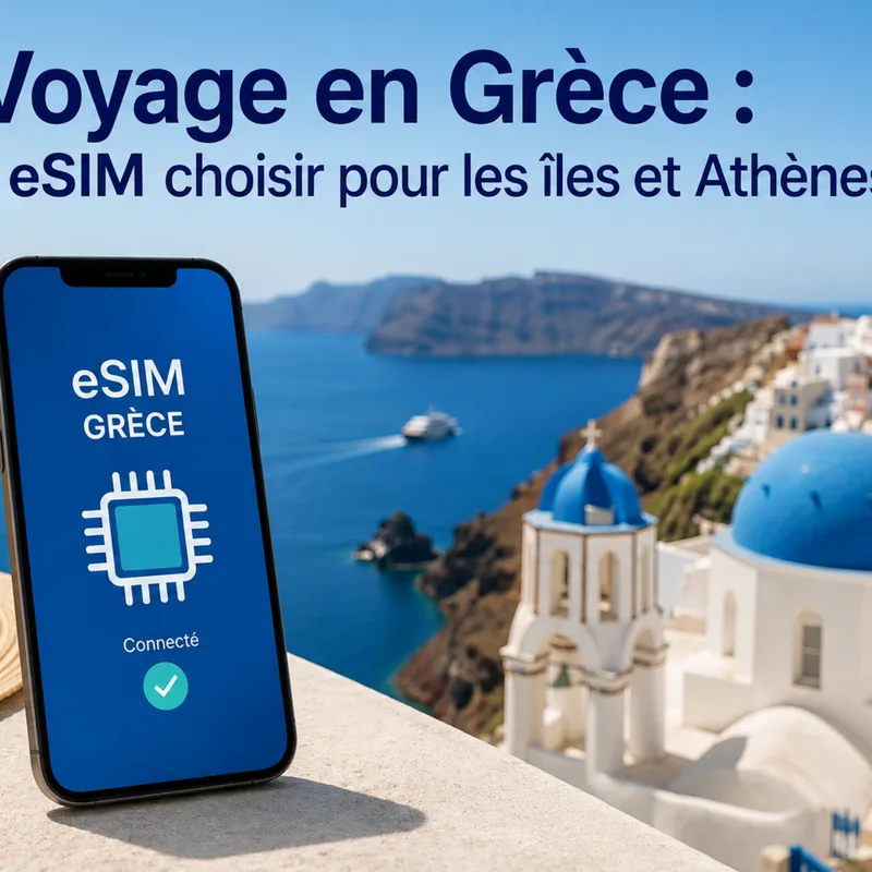 Dossier : Voyage en Grèce : quelle eSIM choisir pour les îles et Athènes ?