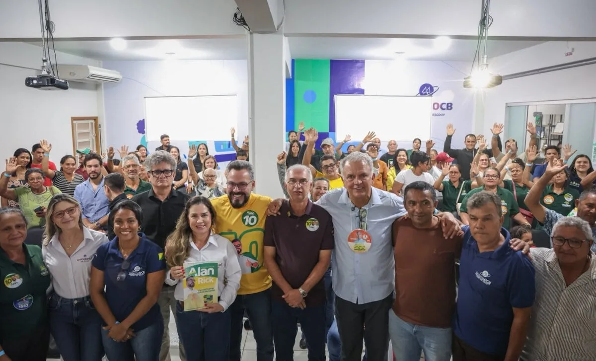 Na OCB, Alan, Rico e Petecão ouvem cobrança por infraestrutura e mercado para produtores do Acre