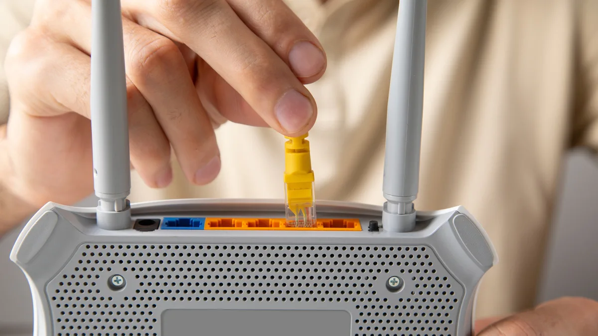 What you can do when your Ethernet cable gets stuck