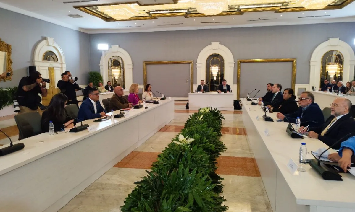Arrancó la tercera ronda de diálogo en Venezuela bajo la tutela de EEUU