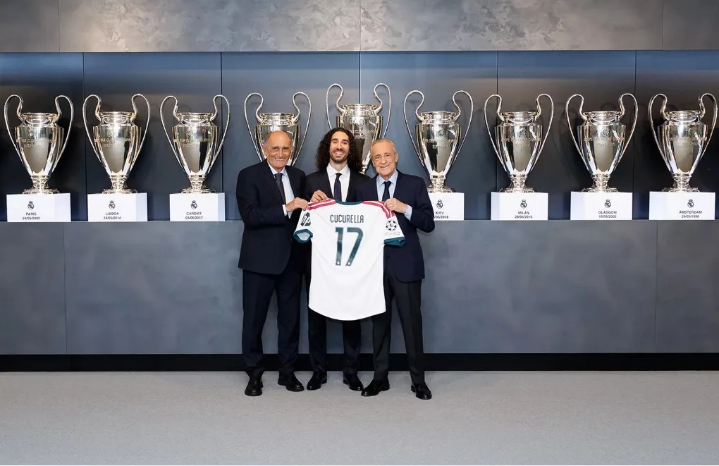 Cucurella é apresentado oficialmente no Real Madrid