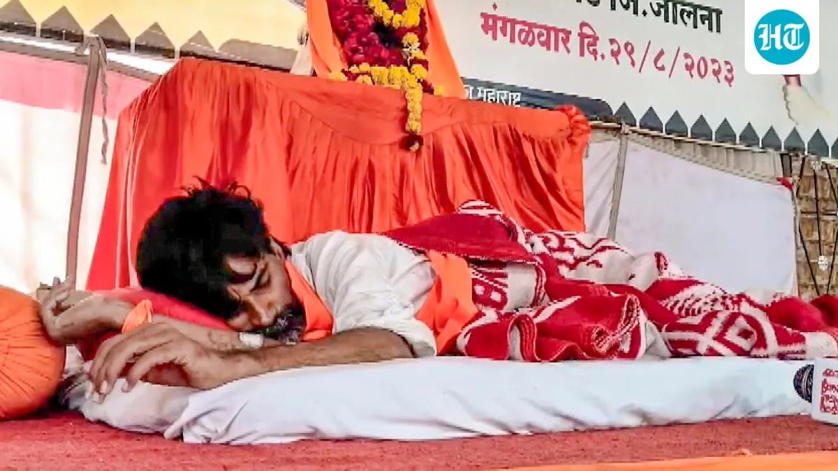 Maratha activist Manoj Jarange may have to call off Mumbai protest, cites deteriorating health