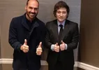 Eduardo se reúne com Milei em meio a especulação sobre comando do Itamaraty