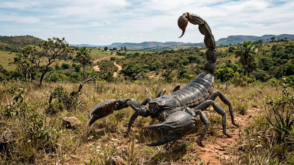 Cientistas identificam um escorpião gigante de mais de um metro, o maior já documentado pela ciência