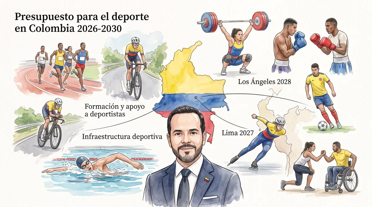 Medallista olímpico y políticos proponen soluciones al recorte presupuestal del Gobierno de Abelardo de la Espriella al deporte: “Debería ser más público-privado”