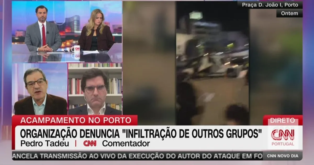 Carga policial no Porto. "Não houve ação de violência nenhuma por parte dos manifestantes"