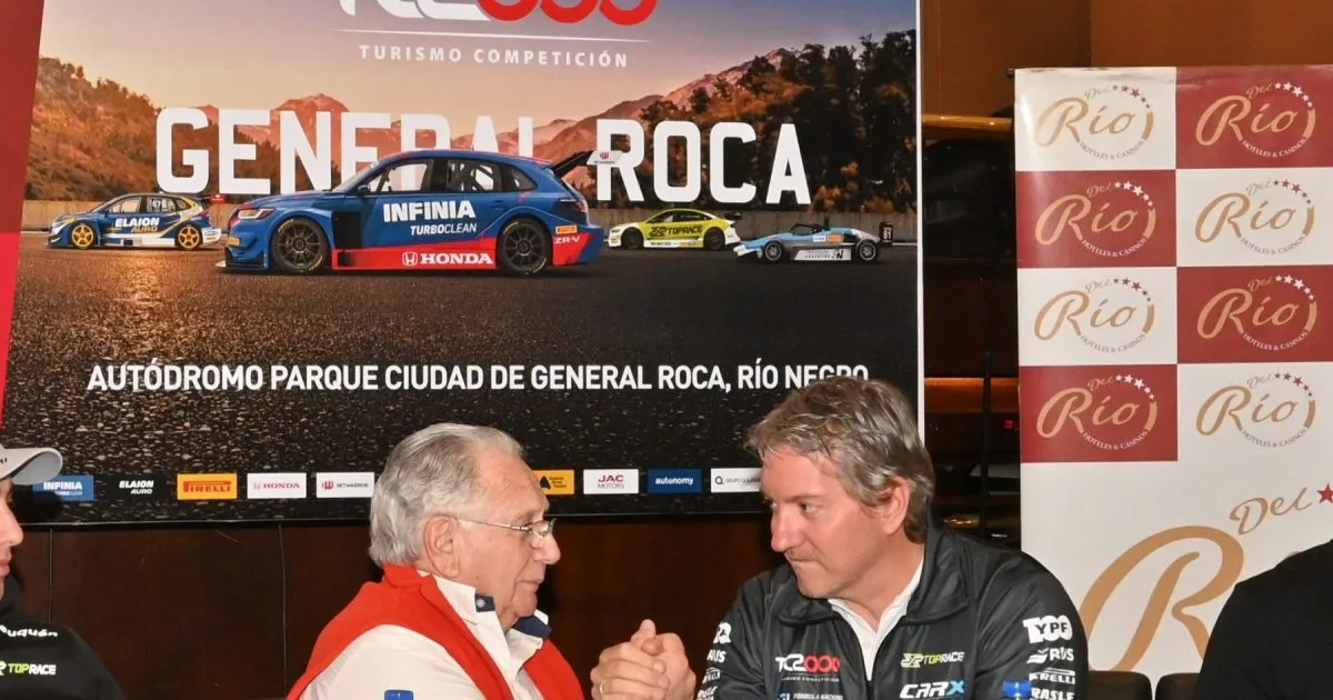El TC2000 tuvo su presentación en Roca: ya están en venta las entradas para la carrera