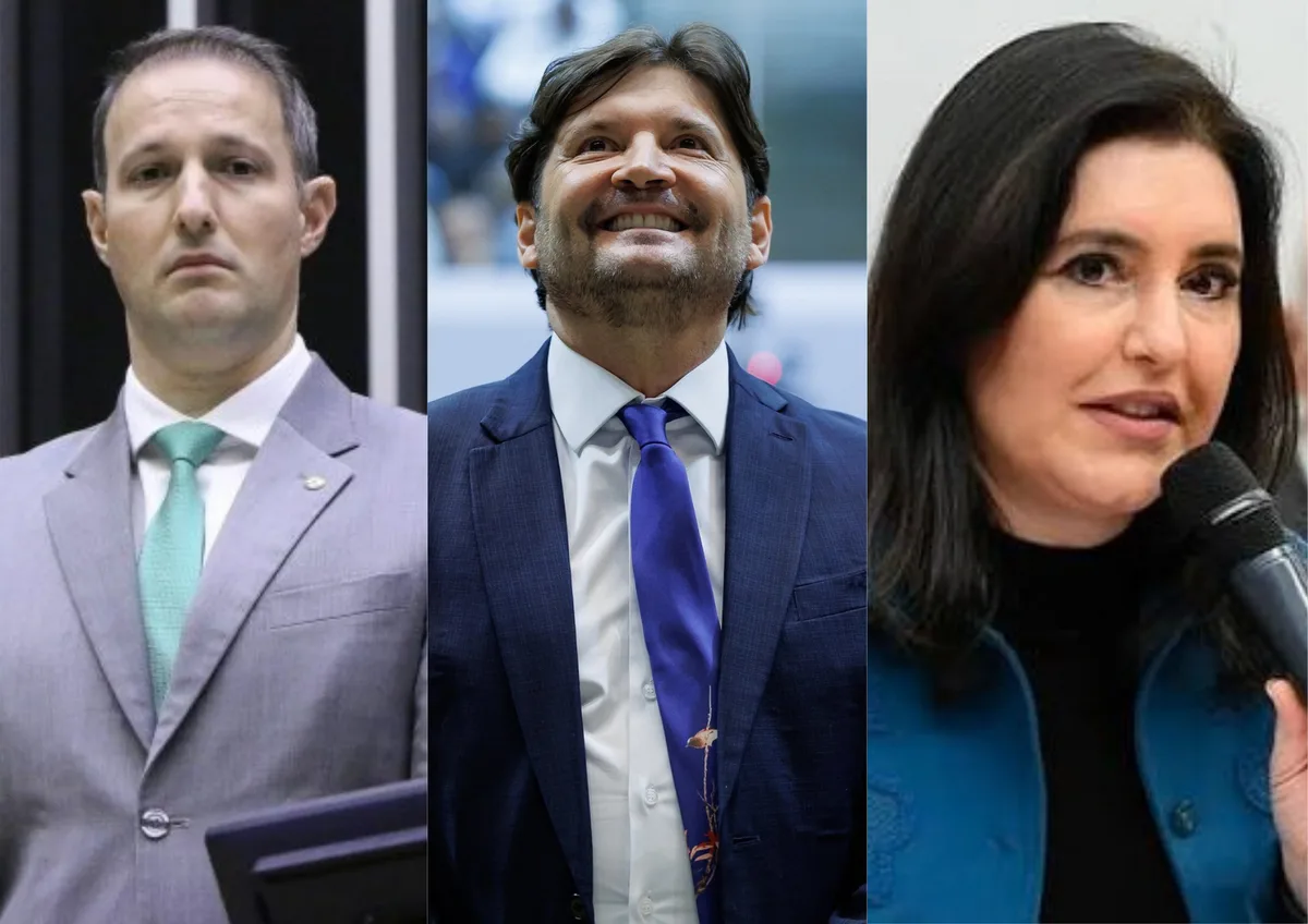 Derrite, André do Prado e Tebet empatam na liderança pelo Senado em SP