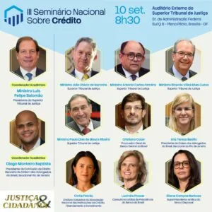 Seminário no STJ vai debater os desafios do mercado de crédito no Brasil