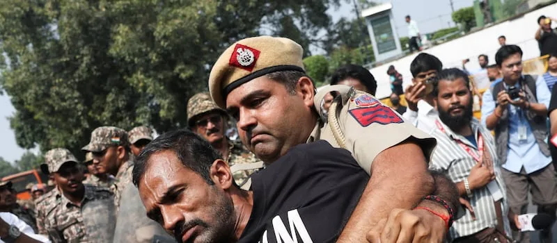 India detains youth protest leader to defuse rally against election chief