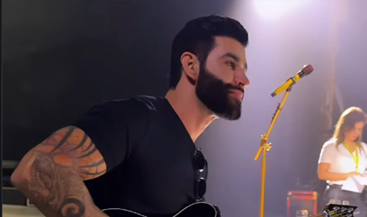Gusttavo Lima toca Steve Vai e pede desculpas ao ídolo: “dedos enferrujados”