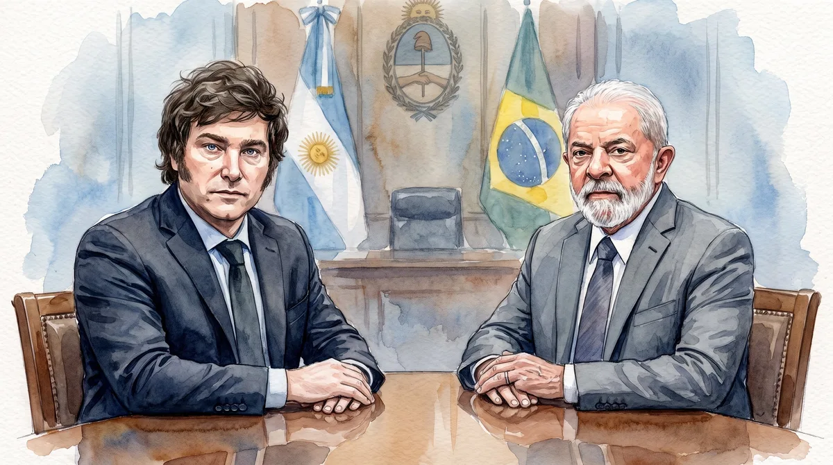 Milei volvió a tensar la relación con Brasil al cuestionar su “gramática” bilateral