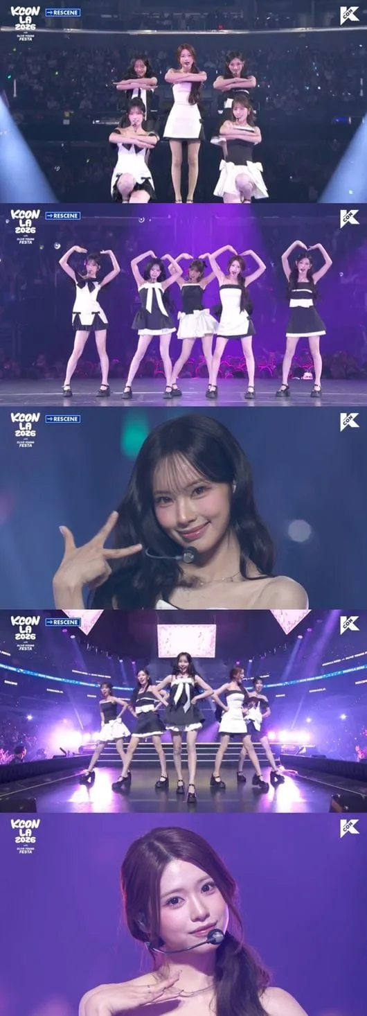 리센느 향기로 물든 LA…KCON 현장 분위기 어땠나
