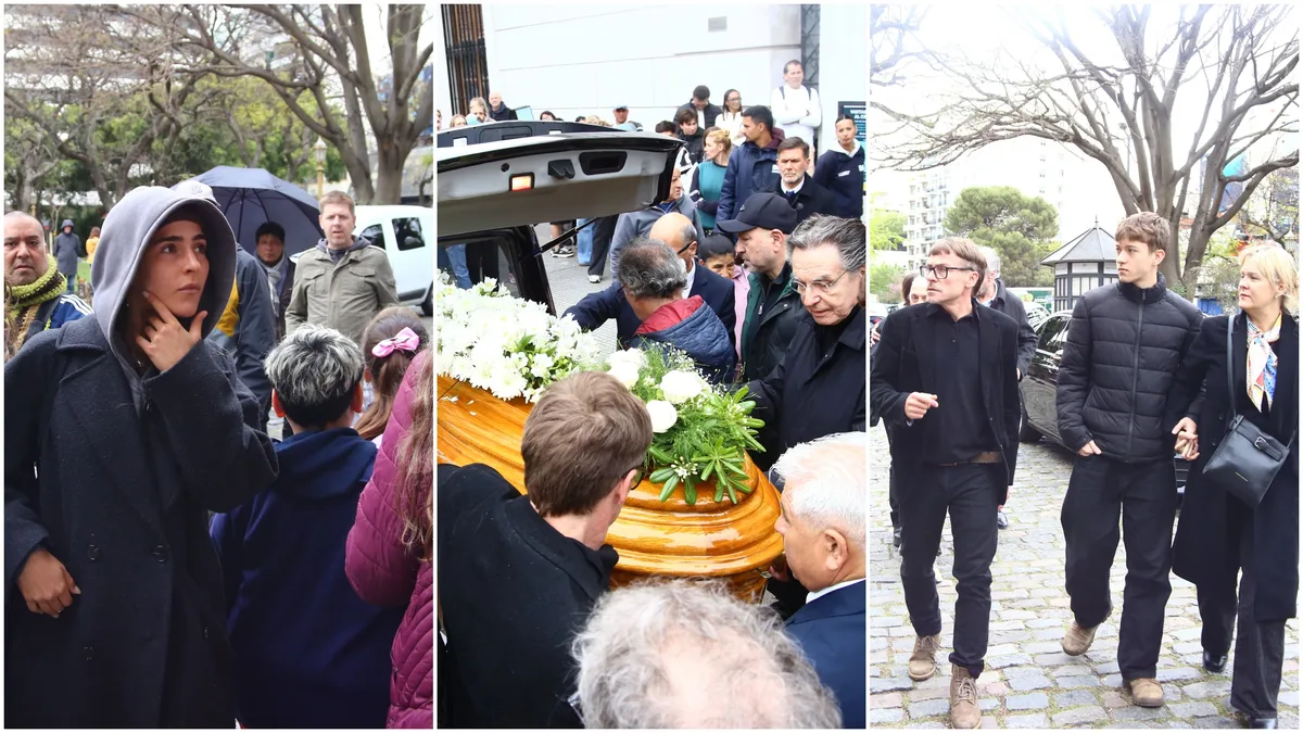 Profundo dolor en el último adiós a Piero: familiares y amigos lo despidieron en el Cementerio de la Recoleta