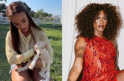 Cabrita Liniker, irmã de cabrita Érika Hilton, é nova moradora do sítio de Nicole Bahls