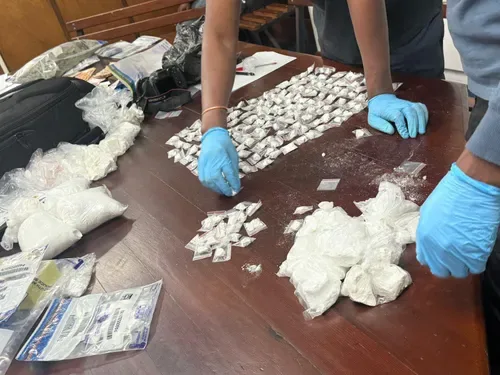 Police find man allegedly hiding in Mercedes boot during R1.5m Gqeberha drug bust