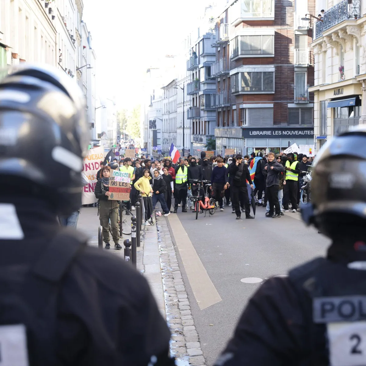 Proteste in Frankreich - Zusammenstöße zwischen Demonstranten und Polizei in Paris und Marseille