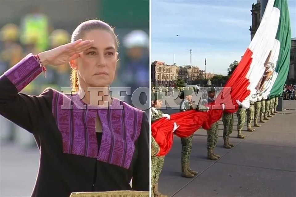 Izan bandera por sismos de 1985 y 2017