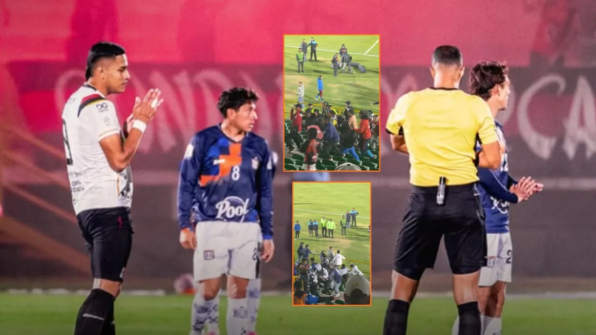 Espectadores en el estadio La Independencia de Tunja hicieron que se suspendiera otro partido de la Liga BetPlay 2026-II: tenían cuchillos