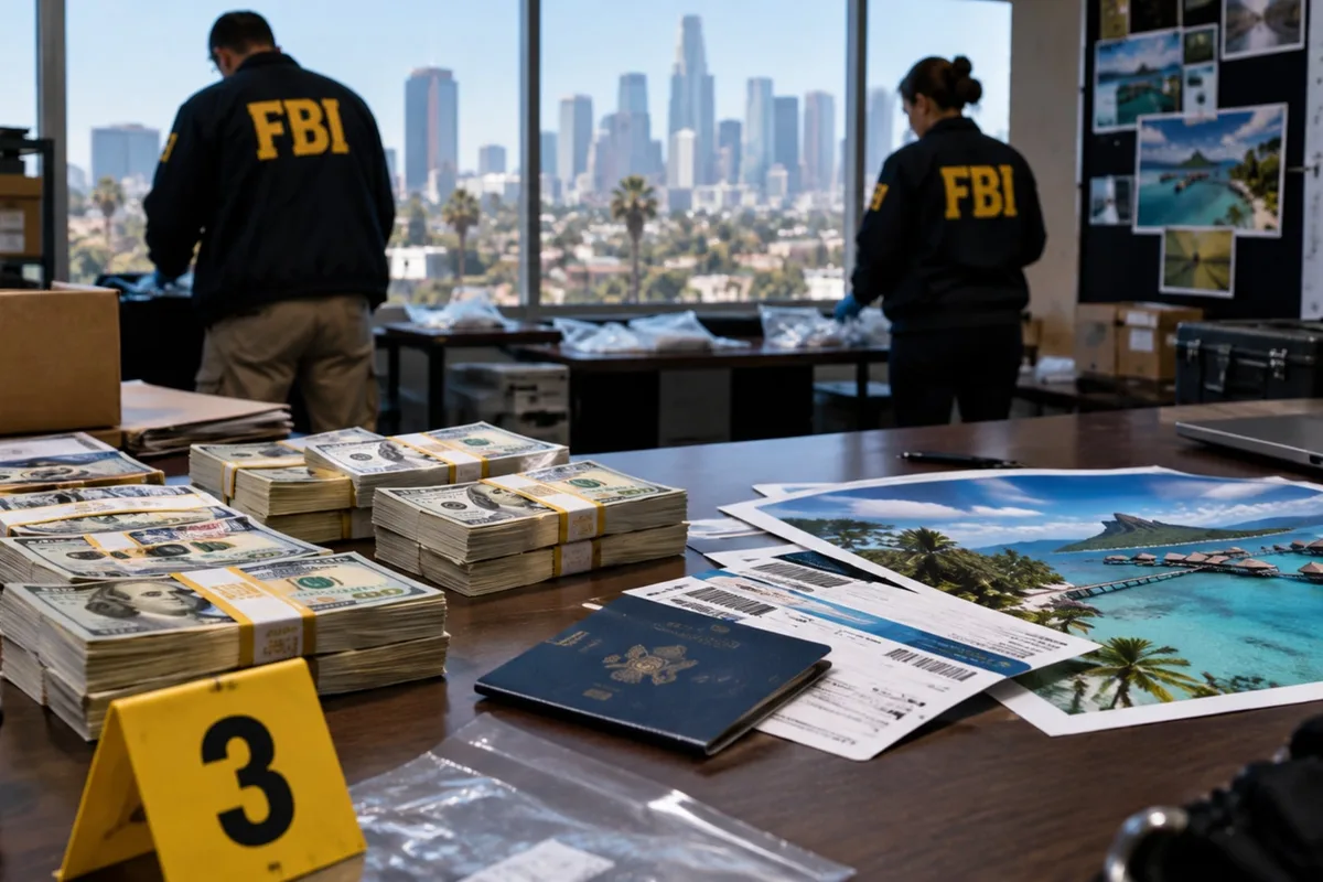 El FBI revela pruebas de un fraude millonario en California: hasta pagaron vacaciones en Tahití