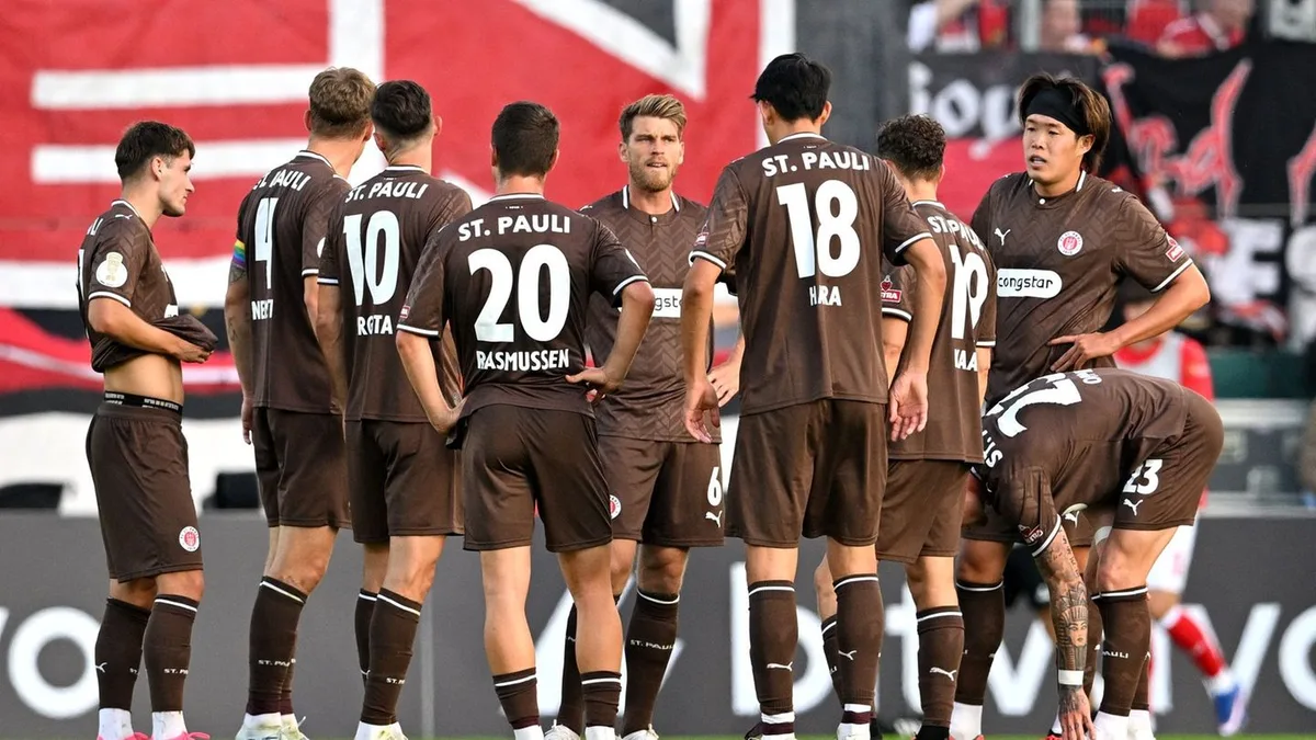 Pokal-Enttäuschung: Erneuter Rückschlag für St. Pauli: „Müssen es besser machen“