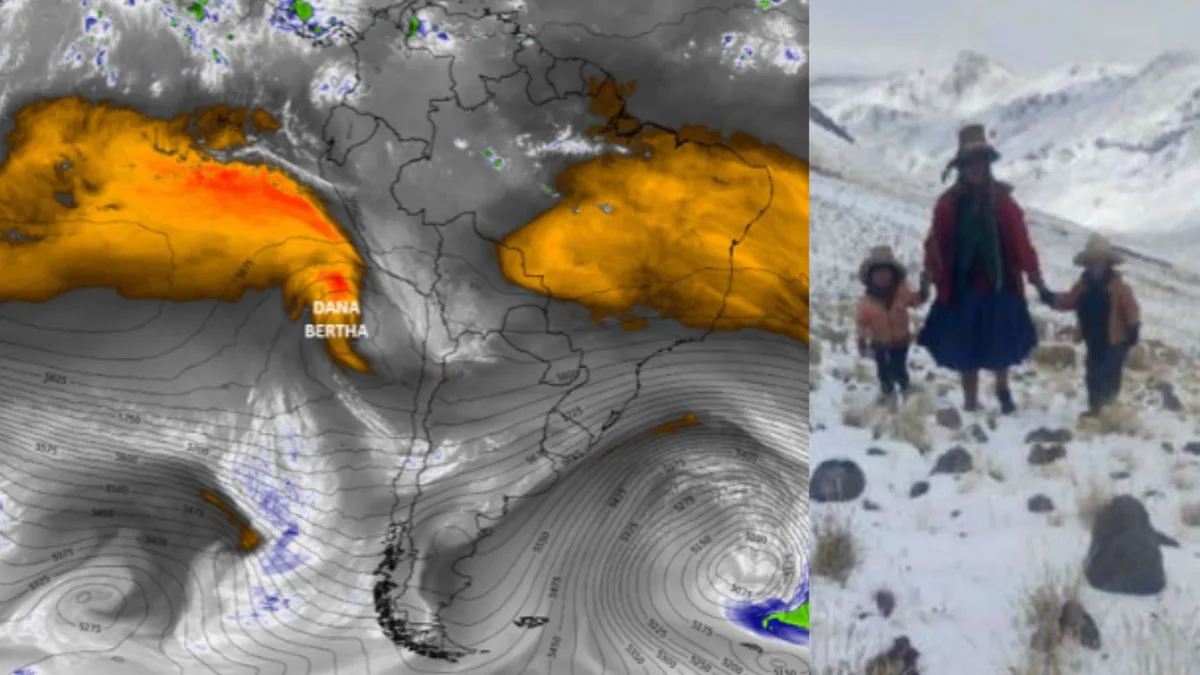 Tacna sufre daños por ráfagas y lluvias: la DANA Bertha y El Niño complican el panorama climático en el sur peruano