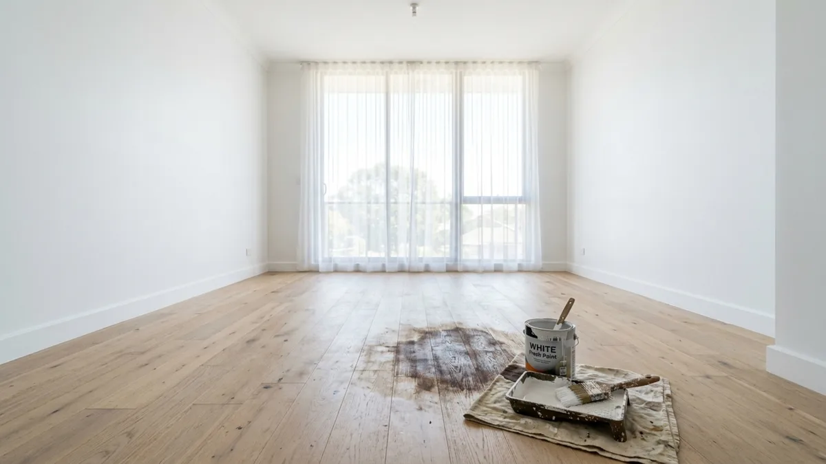 Inquilina entrega apartamento pintado depois de quatro anos, mas imobiliária retém caução de R$ 6.200 por marcas que já apareciam na primeira vistoria