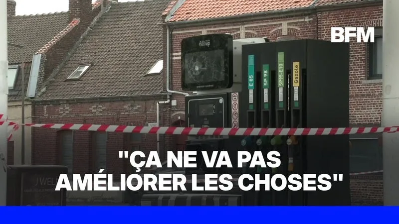 Prix des carburants: plusieurs stations-service vandalisées dans le Nord