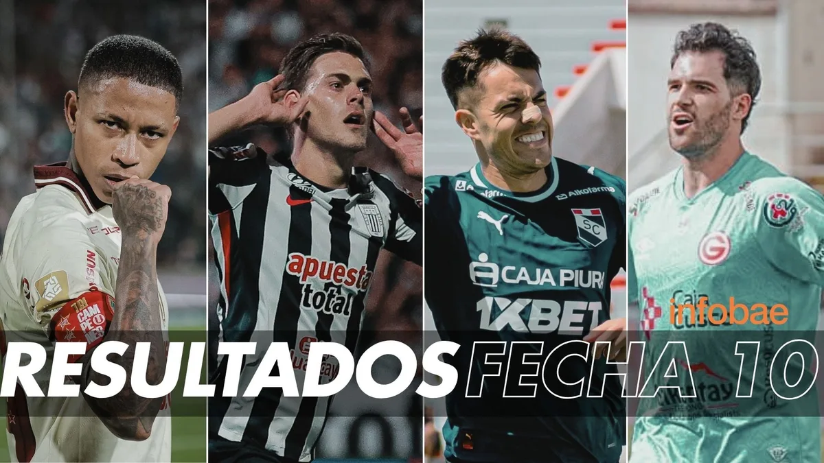 Resultados de la fecha 10 del Torneo Clausura de la Liga 1 2026 HOY: así van los partidos