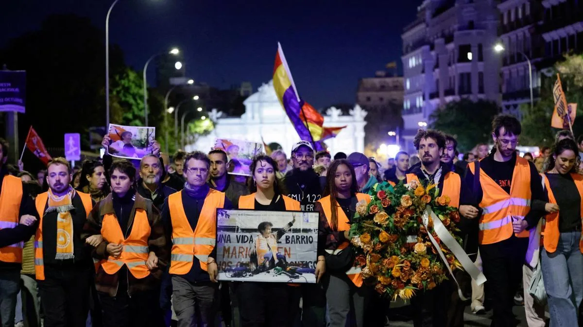 Madrid despide a Maricarmen con una marcha multitudinaria y pacífica