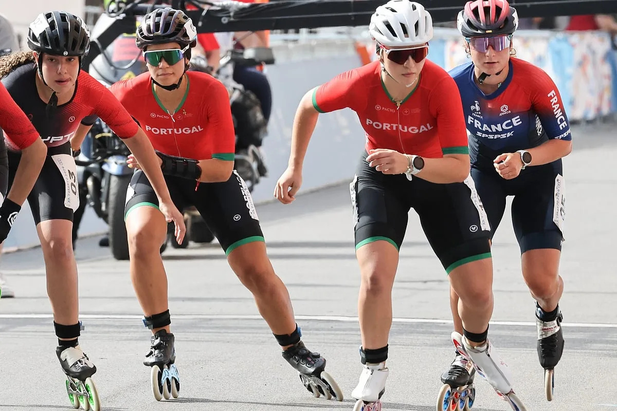 Francisca Henriques conquista prata na maratona de patinagem dos Jogos do Mediterrâneo