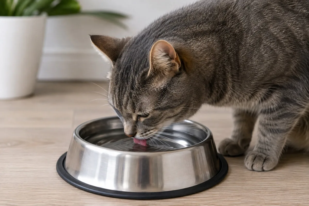 Veterinarios coinciden: si tu gato bebe poca agua, el problema puede estar en el bebedero