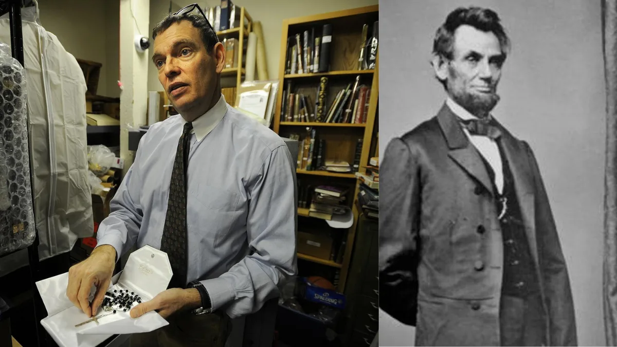 Meet US collector John Reznikoff, who owns $1m worth of hair from Lincoln, Monroe