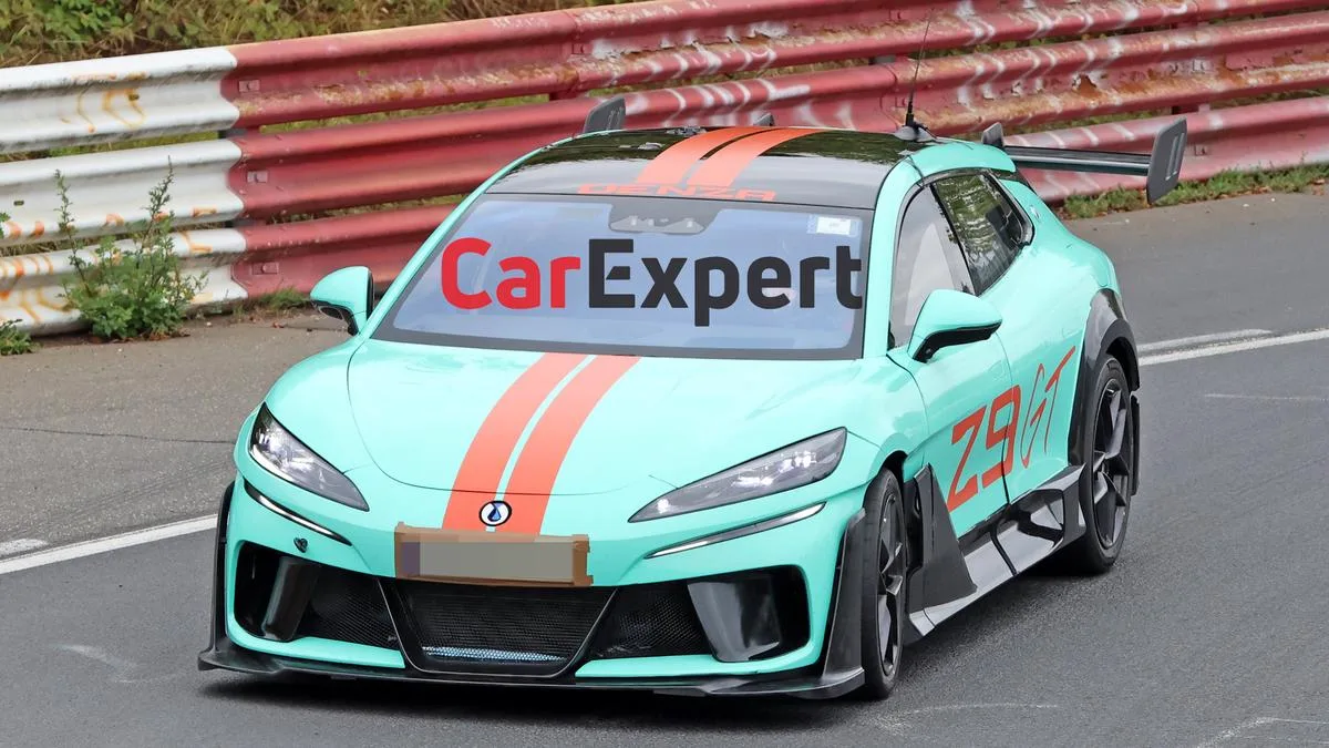 Wild Denza Z9 GT performance edition breaks cover with hottest Porsche Taycan in its sights