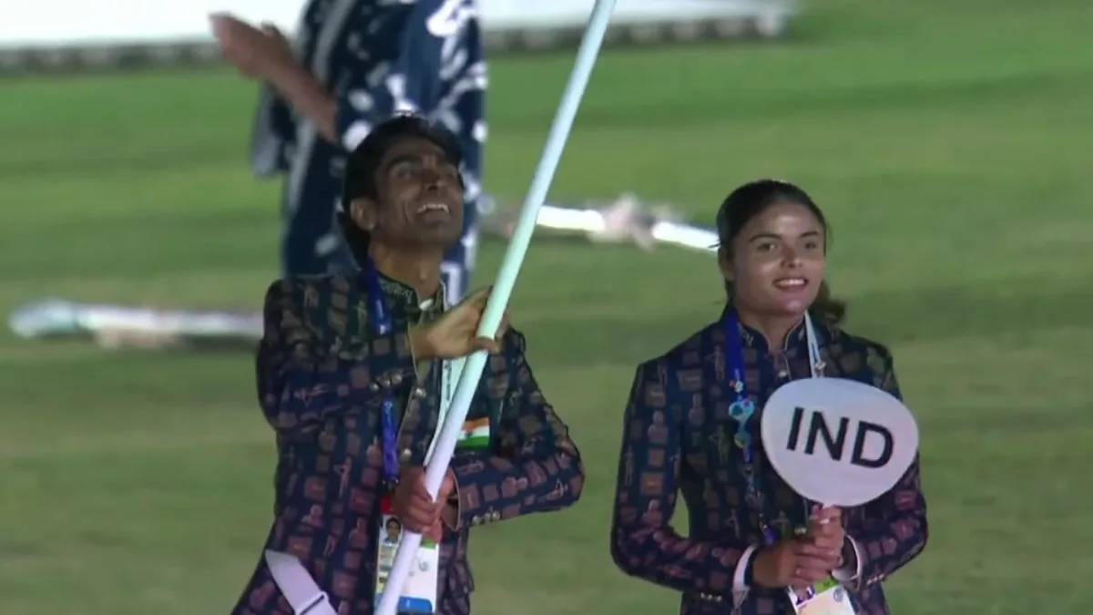 Asian Para Games Opening Ceremony Live: Pramod, Simran to be flag-bearers