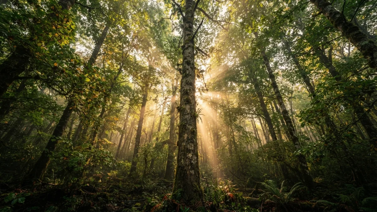 Florestas com mais espécies de árvores resistiram melhor quando calor extremo e falta ou excesso de água chegaram ao mesmo tempo