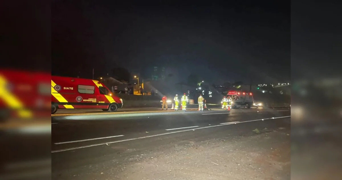 Mulher morre atropelada por carreta ao tentar atravessar PR-444 em Mandaguari