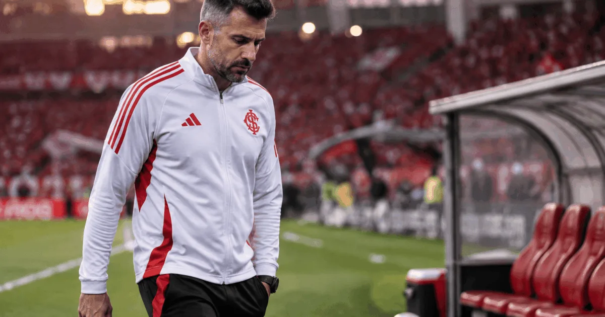 Pezzolano se despede do Inter após demissão: ‘Foi uma honra’