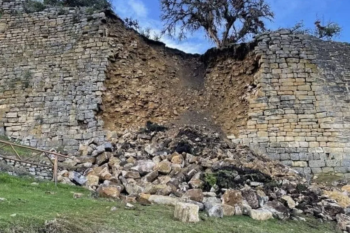 Fenómeno El Niño: Preparan Kuélap ante fuertes lluvias para evitar otro colapso en sus murallas