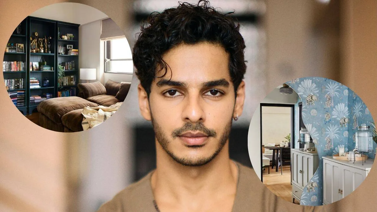 Inside Ishaan Khatter’s sea-facing Bandra home with vintage Bollywood charm