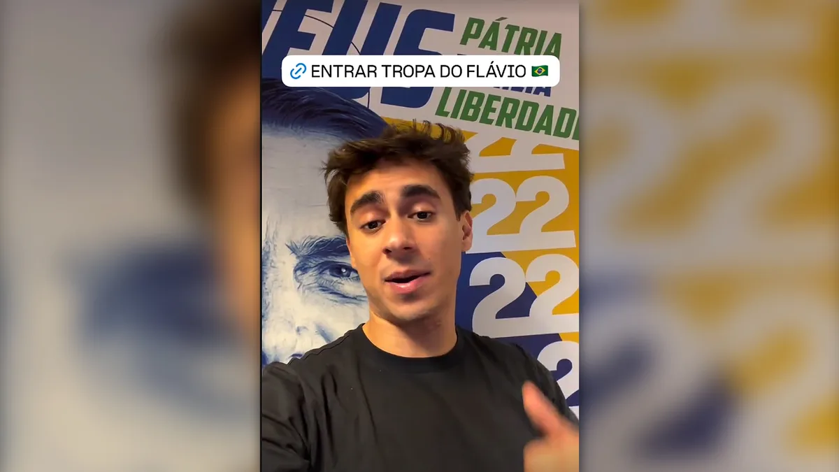 Crusoé: Nikolas rebate Janones com “Tropa do Flávio”