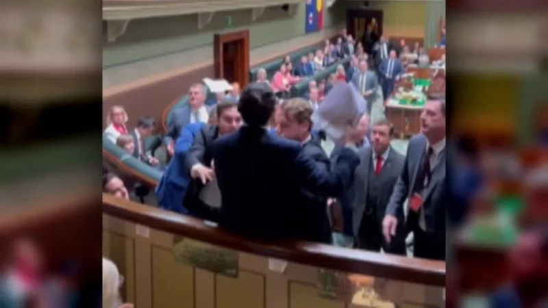 Climate change activist hijacks NSW parliament question time