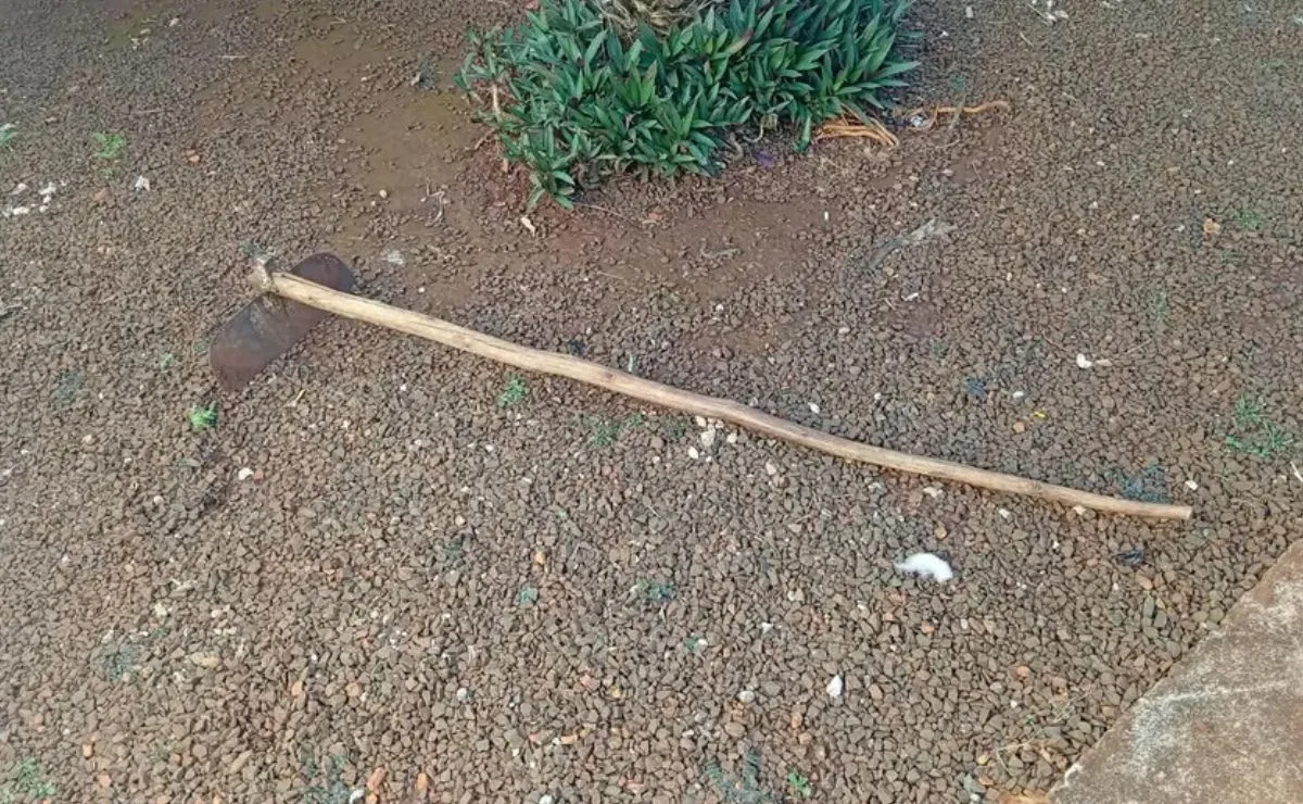 Briga em família: homem ameaça matar a própria filha com enxada e acaba preso em Apucarana