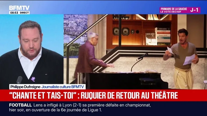 "Chante et tais-toi !": Laurent Ruquier de retour au théâtre
