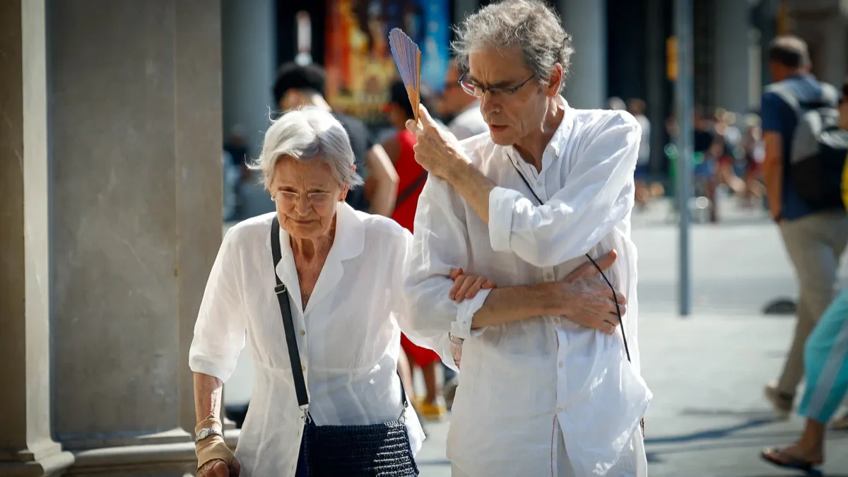 Un estudio revela que el calor extremo es más peligroso para las personas mayores de 60 años que para otras edades