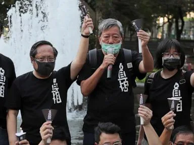 3 Tiananmen vigil organizers set to be sentenced in Hong Kong national security case
