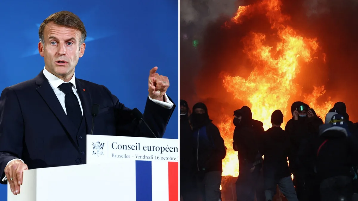 'Those who destroyed must pay': Macron's warning to France rioters; 2,400 arrested